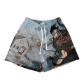 YOUNG GOKU TAPESTRY SHORTS - RDMCLOTHINGART