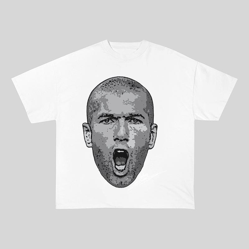 RDMCLOTHINGART tapestry hoodie ZIDANE HEAVY COTTON TEES-9674